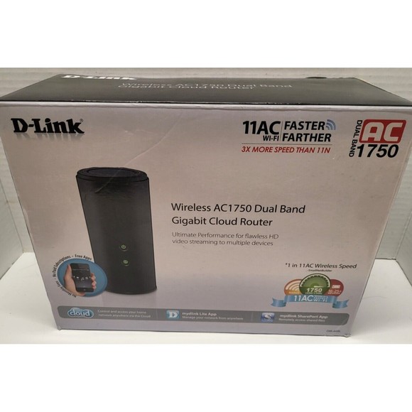 New D-Link DIR-868L Wireless AC1750 Dual Band Gigabit Cloud Router - Picture 1 of 3